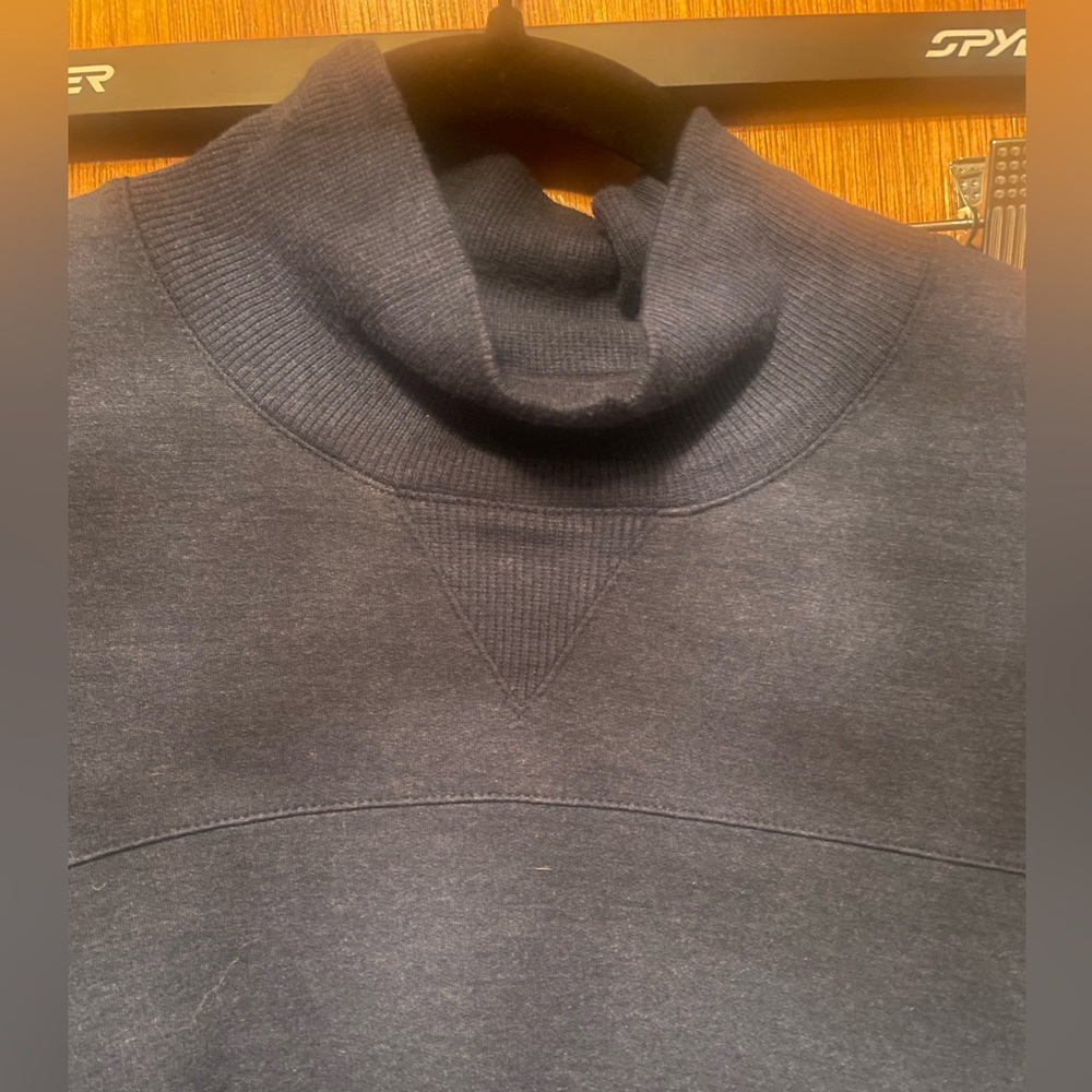 Ll bean tunic mock athleisure top